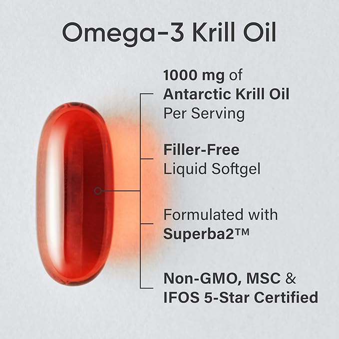 Sports Research Antarctic Krill Oil Omega 3 1000mg (with Phospholipids, Choline & Astaxanthin), Turmeric Curcumin C3 Complex (with Bioperine Black Pepper & Coconut Oil) & Plant Based Vitamin D3 + K2