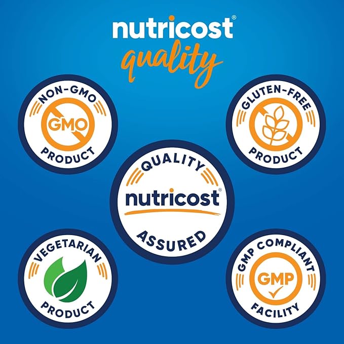 Nutricost Magnesium Complex 250mg, 240 Capsules - Magnesium Oxide, Citrate, and Glycinate - Gluten Free and Non-GMO