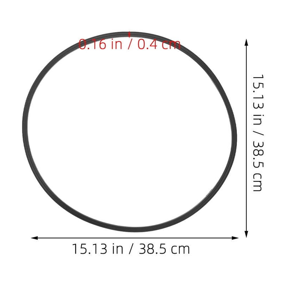 FUTUREORYY 3Pcs Rubber Shockproof Barstool Base Ring Pads Round Floor Protectors for Dining Areas