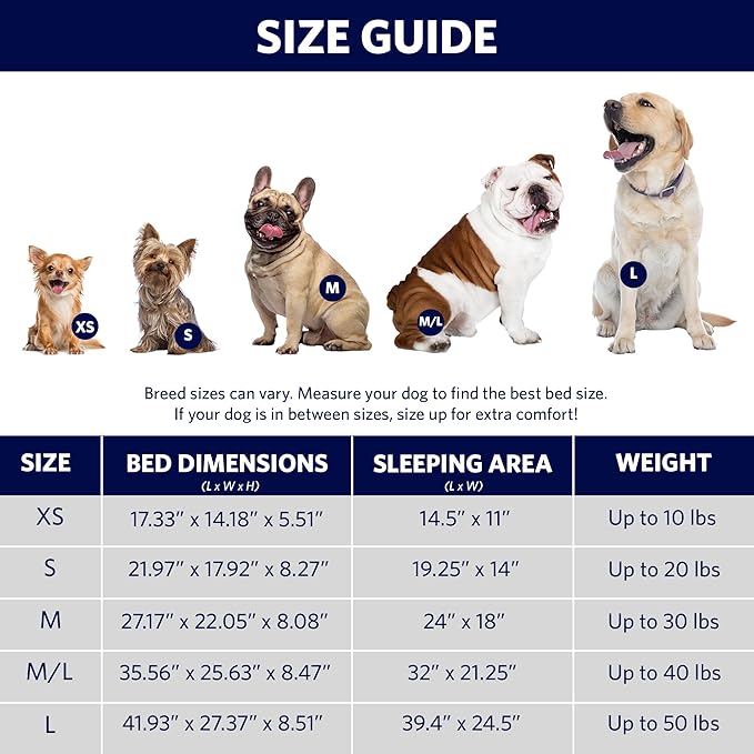 MidWest Homes for Pets Orthoperdic Egg-Crate Nesting Pet Bed w/ Teflon Fabric Protector, Medium Brown