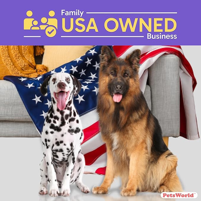 PetsWorld Enormous Dog Pee Pads 37"x54" 200 Count – XXXL Pet Pee Pads for Giant Dogs & Pets, Heavy Duty Leak-Proof Dog Training Pads, Super Absorbent Quick-Dry Potty Pads with Adhesive Tabs