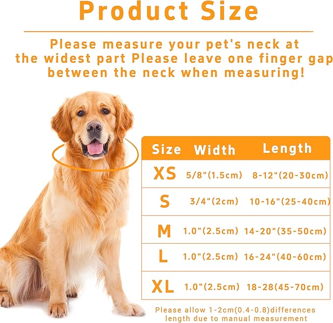Dog Collar, Classical Indian Spirit Boys Girls Puppy Collar for Small Medium Large Dogs, Adjustable Soft Indian Pet Collar with Safety Buckle for Male Females(Yellow,XL)