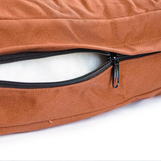 WHITEDUCK Dog Bed Cover (Brown) 41" L x 33" W x 4.3" th (XL)
