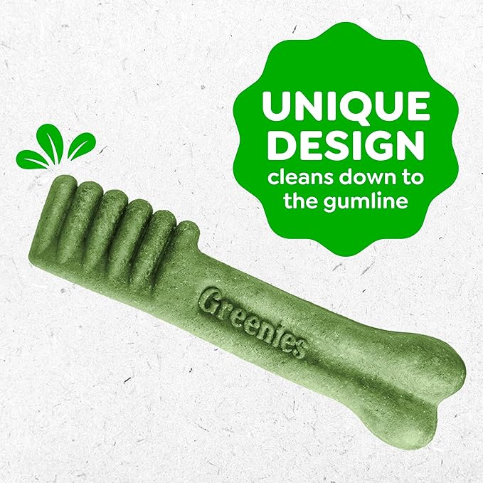 Greenies Veterinarian-Recommended Adult Natural Dental Dog Treats Petite Size, Fresh Flavor, 12 oz. Pack, 20 Count