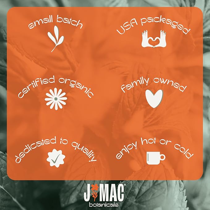 J Mac Botanicals, Organic Calendula Flower (4 ounce), whole dried flowers and petals, loose leaf tea, marigold flower, USDA Certified Organic. Great for loose leaf teas, cocktail bombs, salve