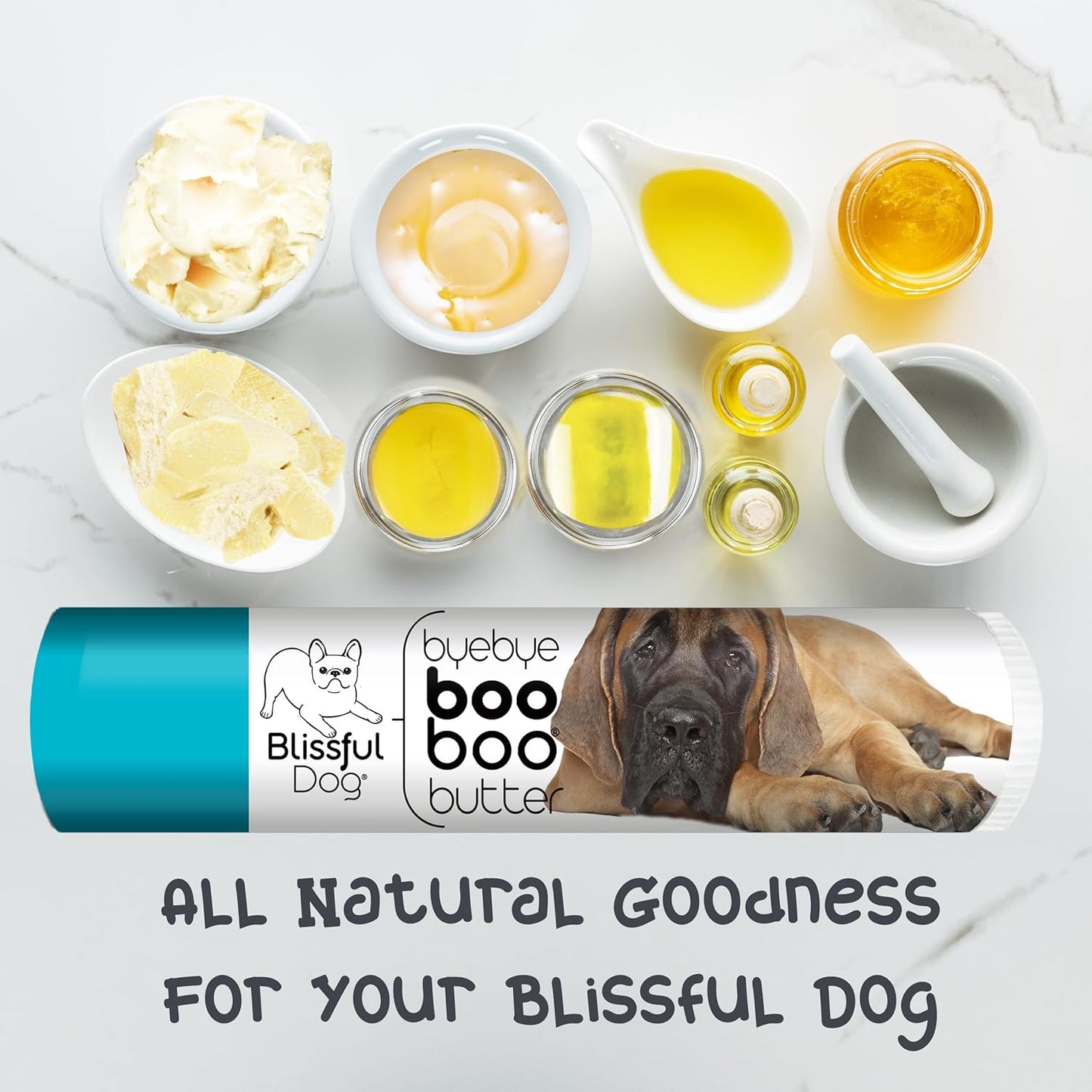 The Blissful Dog .15 oz Tube Mastiff Booboo Butter