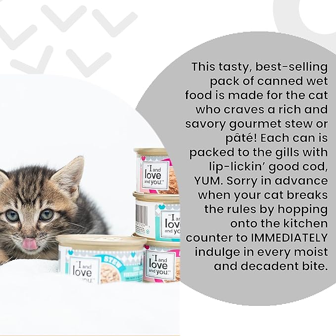 I and love and you Wet Cat Food - Purrky Turkey Pâté - Turkey Recipe, Grain Free, Filler Free, 3oz Pack of 24 Cans