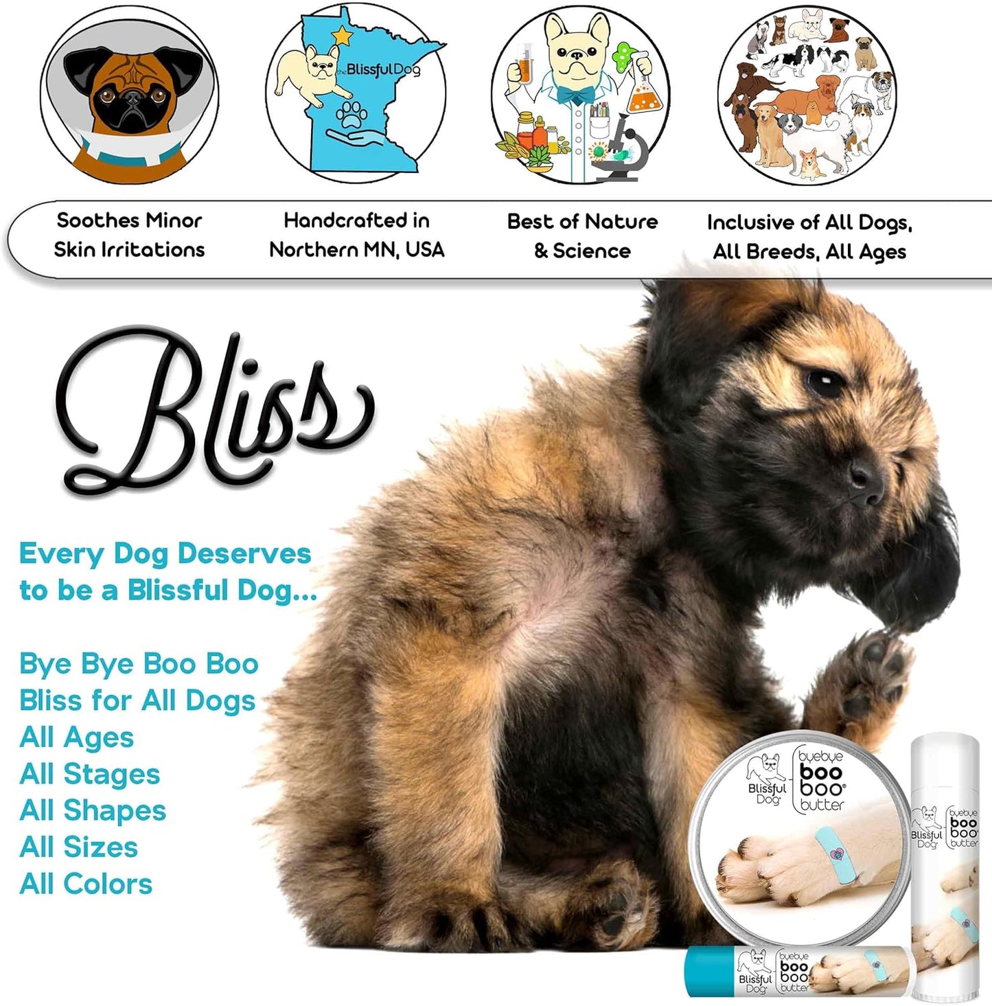 English Toy Spaniel Boo Boo Butter, 0.15 oz