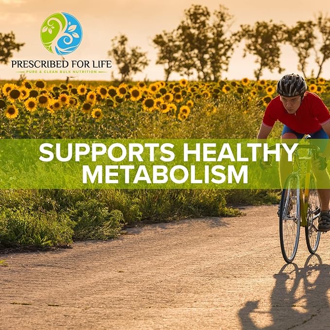 Prescribed for Life Calcium D Glucarate Powder, Pure CDG Fine Powder, USP Grade, Vegan, Gluten Free, Non GMO (1kg / 2.2lb)