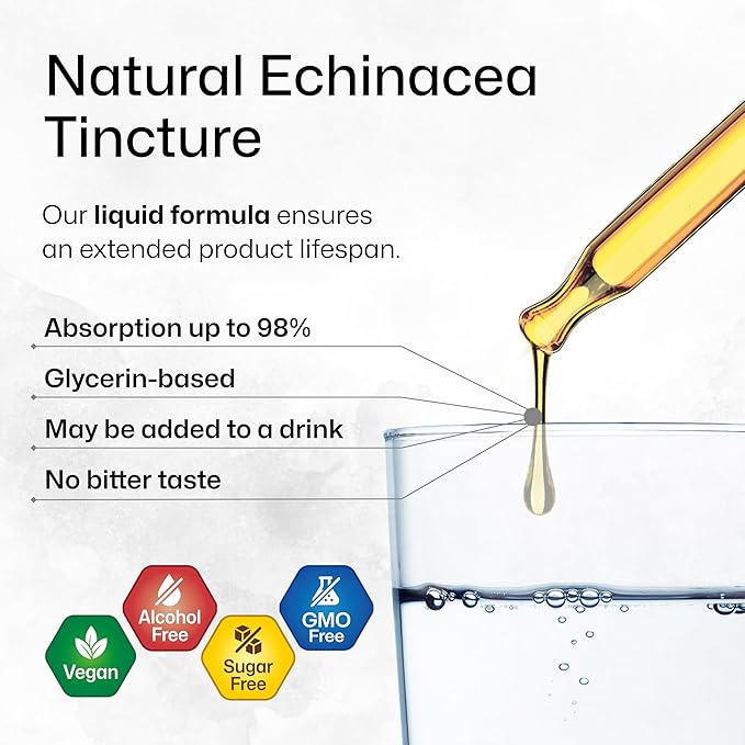 BIO KRAUTER Goldenseal Tincture 2 Fl. Oz. & Echinacea Tincture 2 Fl. Oz.