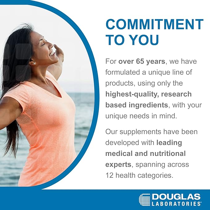 Douglas Laboratories Magnesium Citrate - 150 mg - For Heart Function, Bone Health & Muscles - Gentle on Digestion* - 90 Vegetarian Capsules