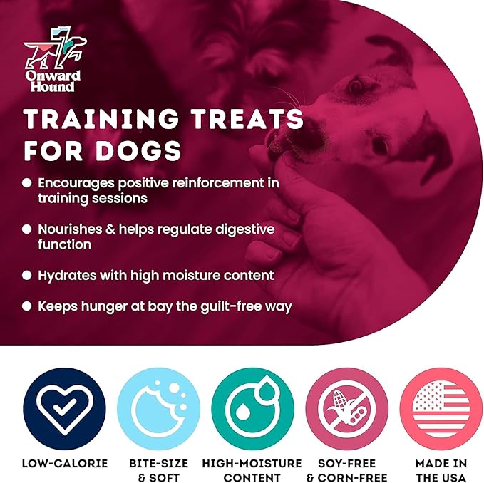 Training Treats for Dogs - Soft Venison - Low Calorie Dog Training Treats for Sensitive Stomachs with Single Source Premium Protein, Corn Free, & Soy Free Formula - 10 oz