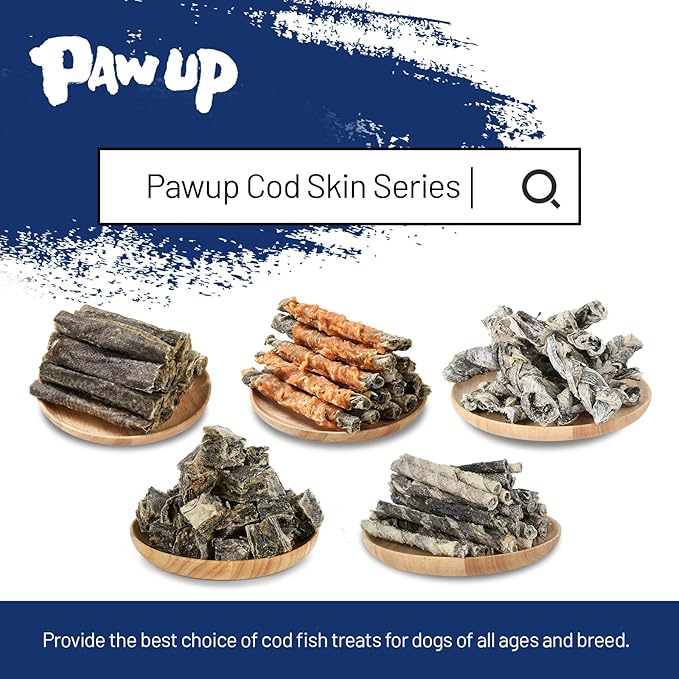 Dog Treat Chicken Wrapped Cod Skins, Fish Chews Rolls for Medium Dogs, Healthy, Rawhide-Free, 12.5 oz