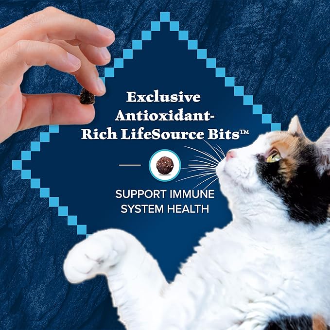 Blue Buffalo Wilderness Healthy Adult Dry Cat Food, Supports Health and Wellness, High-Protein & Grain-Free, Duck, 11-lb Bag