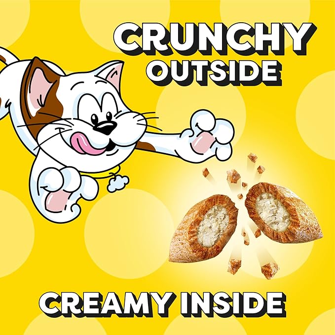 Temptations MixUps Backyard Cookout Flavor Crunchy and Soft Cat Treats, 3 oz. Pouch (Pack of 12)