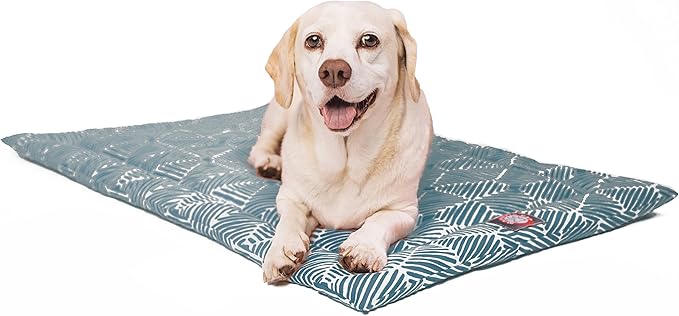 42" Charlie Emerald Green Crate Dog Bed Mat By Majestic Pet Products
