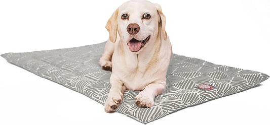 36" Charlie Metallic Crate Dog Bed Mat By Majestic Pet Products