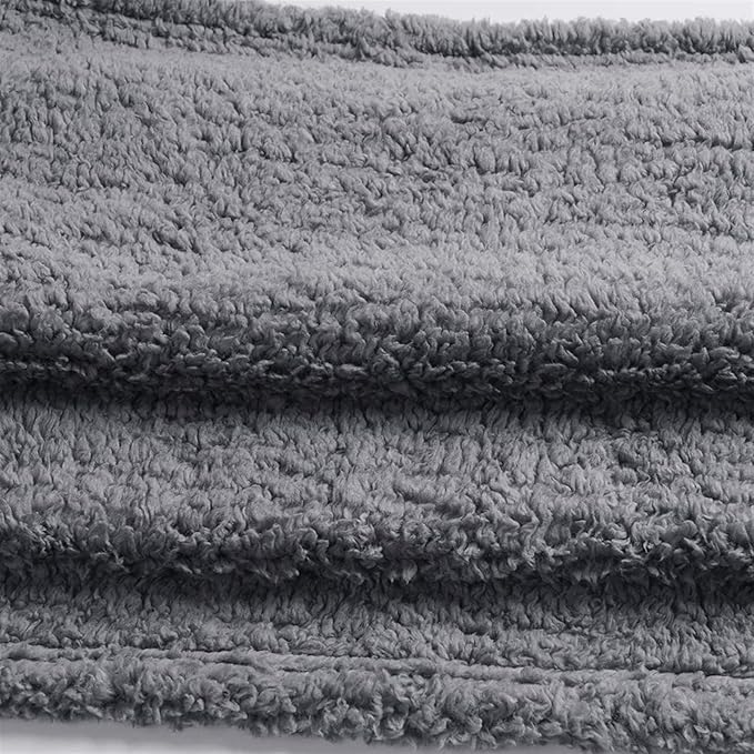 Pet Blankets for Couch Sofa Bed Dog Blankets Reversible Cat Blanket Soft Furniture Protector Cover for Small Medium Large Dogs Cats, Grey, 41 x 30 inches