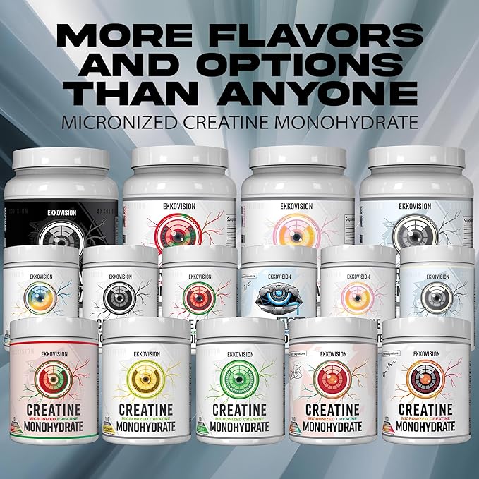 Creatine Monohydrate Powder, Micronized, Glacier Gummy, Pre Workout & Post Workout Supplement for Men & Women, Energy Support, Easy to Mix in Shakes, Smoothies & Beverages, 100 Servings