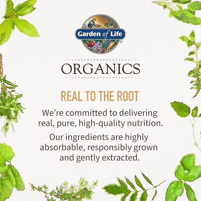 Garden of Life Organics Extra Strength Turmeric Inflammatory Response 60 Tablets-100mg Curcumin (95% Curcuminoids) Black Pepper, Probiotics, Organic Non-GMO Vegan Gluten Free Herbal Supplement