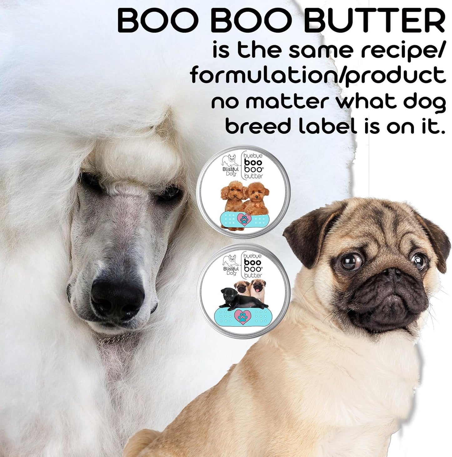 The Blissful Dog 4 oz TIN Golden Retriever Booboo Butter