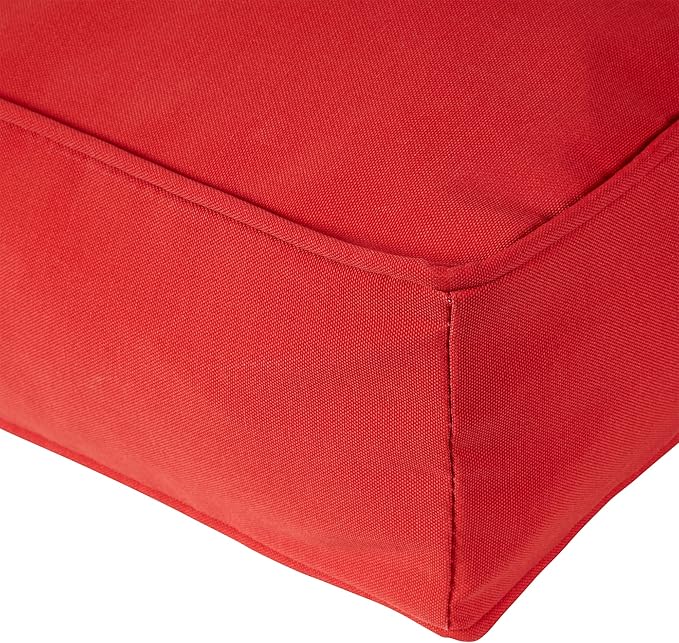 Charlie Rectangle Indoor/Outdoor Pillow Style Dog Bed, Salsa, Large (36" x 48")