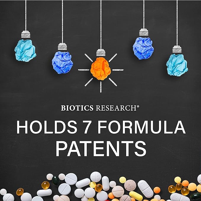 Biotics Research V.H.P. – Valerian, Hops, Passionflower, GABA, Anxiolytic, Relaxation Formula, 90 Capsules