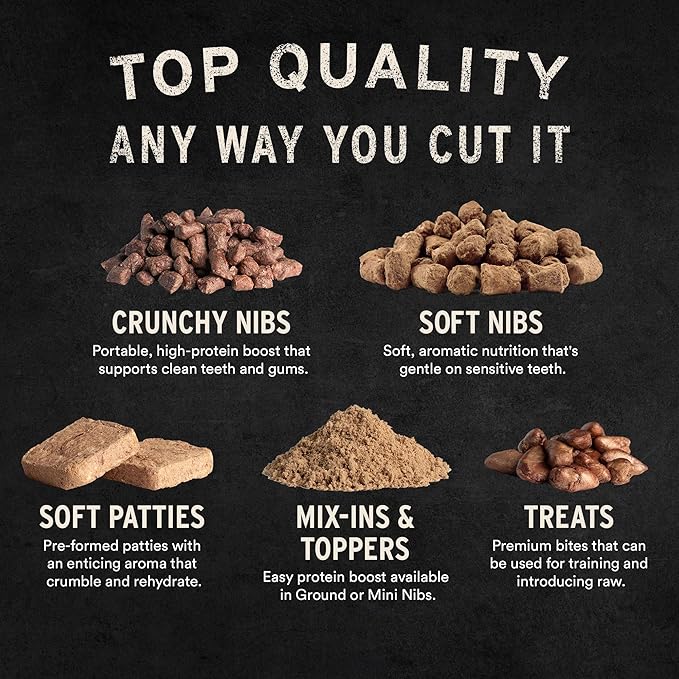 Vital Essentials Freeze-Dried Raw Pig Snout Dog Treat & Long-Lasting Natural Chew, 3-Pack | Single Ingredient Dog Treat for Aggressive Chewers | Made in USA