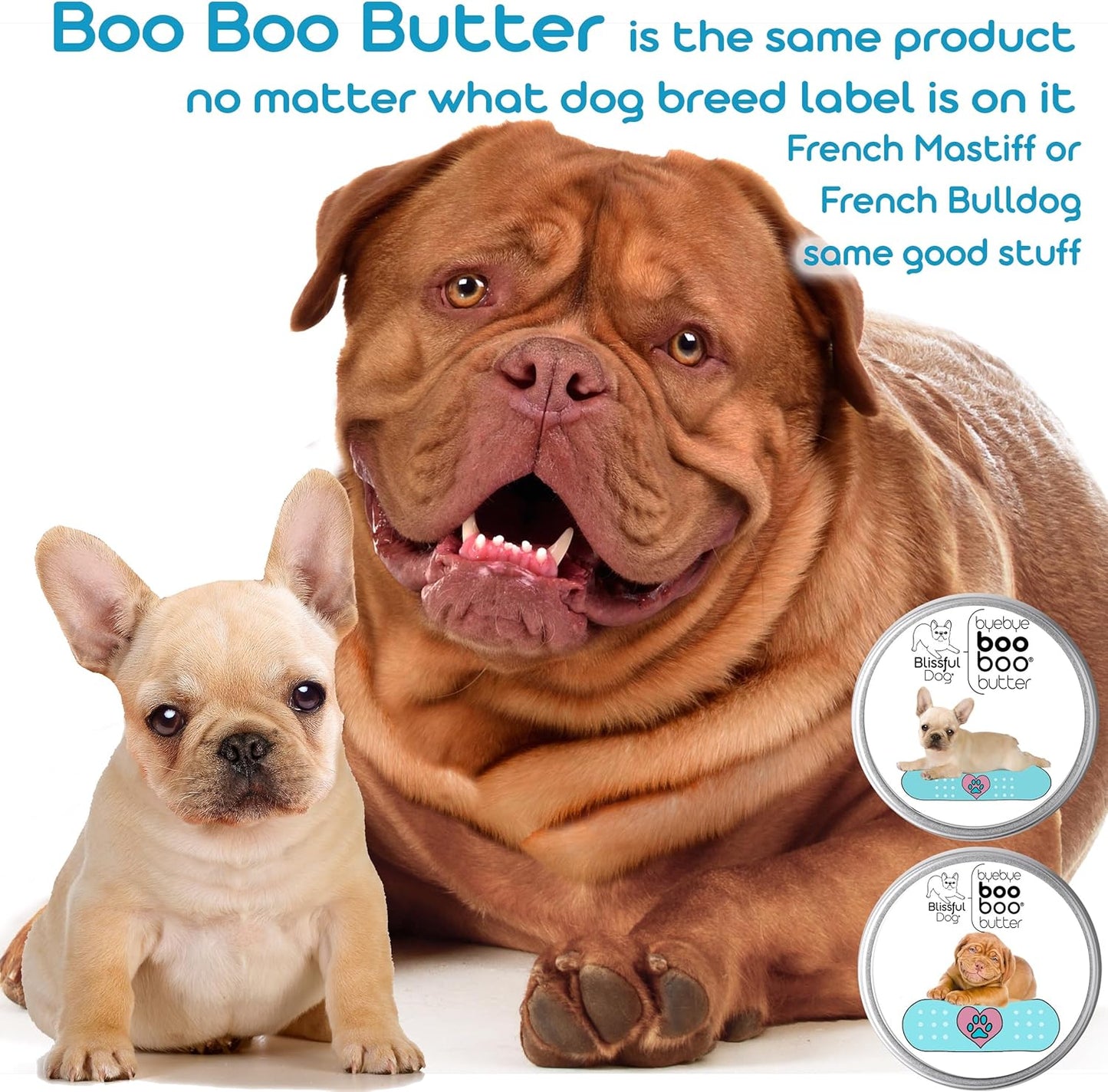 The Blissful Dog Bichon Frise Boo Boo Butter, 1-Ounce